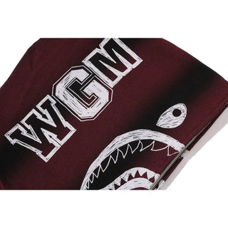 BAPE Hand Draw Football Shark Full Zip Hoodie