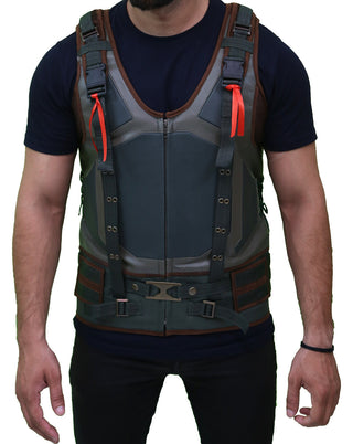 Dark Knight Rises Tom Hardy Bane Leather Vest 