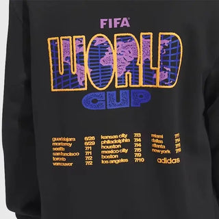 2026 FIFA World Cup Adidass Tours Black Hoodie