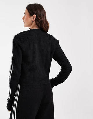 Adidas x Jennie knitted wrap cardigan