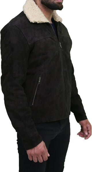 Rick Grimes The Walking Dead Season 5 Suede Jacket