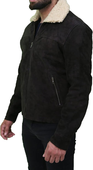 Rick Grimes The Walking Dead Season 5 Suede Jacket