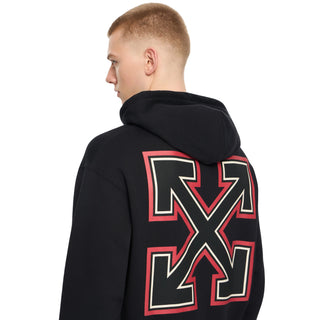 AC  Arrow  X  MILANOFF-WHITE  Black Hoodie 