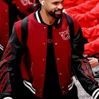 AC Milan Loftus x Off-White Ruben-Cheek Varsity Jacket
