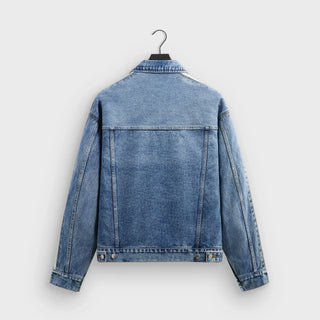 Kith &amp; Messi For Adidas Blue Denim Jacket