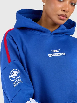 AFL Elite Eleven Western Bulldogs Pulllover Blue Hoodie