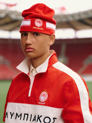 ALD x Olympiacos F.C. Quarter Zip Red Jacket