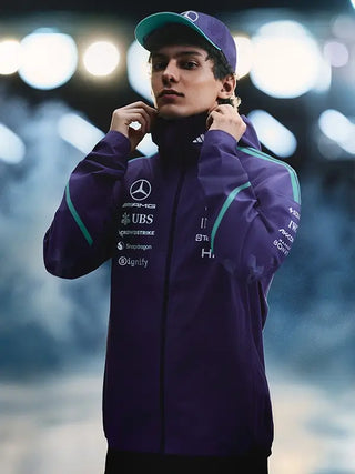 AMG F1 Mercedes Vanda Bloom Team Rain Jacket