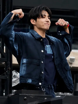 ARIRANG Jungkook Calvin Klein Denim Jacket