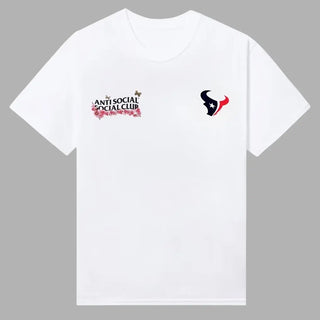 ASSC x Texans Blossom white Tshirt front