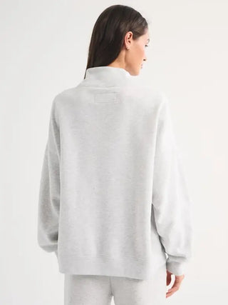 Abercrombie Detroit Lions Mockneck Grey Sweatshirt