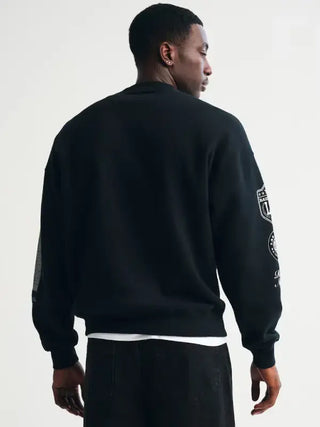 Abercrombie Men’s Las Vegas Raiders Fleece Black Sweatshirt