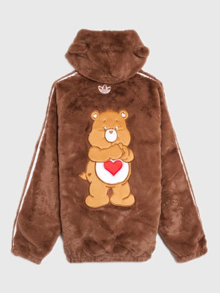 Adidas Care Bears Fur hooded Jacket