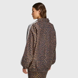 Adidas Leopard Firebird Track Brown Jacket For Men & Women