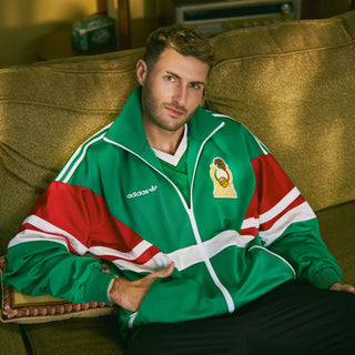 Adidas Originals Mexio 1986 Track Green Zipper Jacket