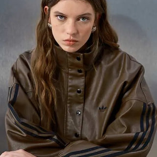 Adidas x ASOS Leather Track Jacket