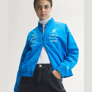 Adidas x Mercedes-AMG PETRONAS F1 Team Blue Wonder Track Jacket