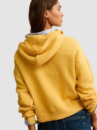 American Eagle 2026 Campus Yellow Hoodie For Women