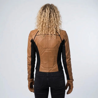 Amie Donald M3GAN 2.0 Leather Jacket For Women