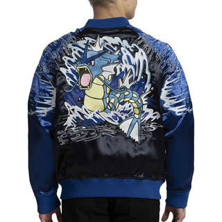 Atrocious Pokémon Gyarados Souvenir black and Blue Jacket