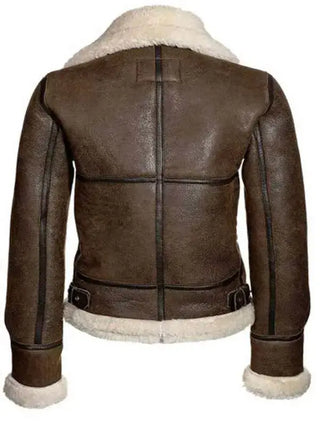 Aviator Women Leather Jacket
