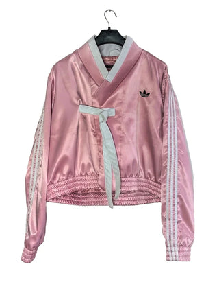 BABYMONSTER × Adidas Hanbok Pink Jacket