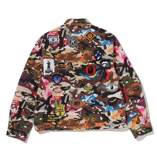BAPE 2026 Hybrid Camo Multi Badge Jacket