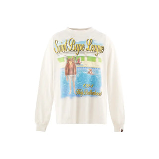BAPE X SAINT MXXXXXX LEAGUE LS T-SHIRT