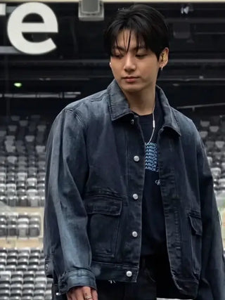 BTS ARIRANG Jungkook Calvin Klein Denim Jacket