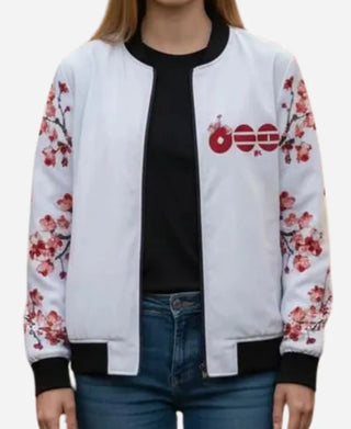 BTS Cheery Blossom Bomber Jacket