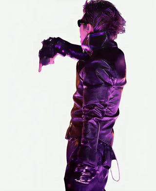 BTS Kim Namjoon Arirang World Tour 2026 Concert Black Leather Jacket