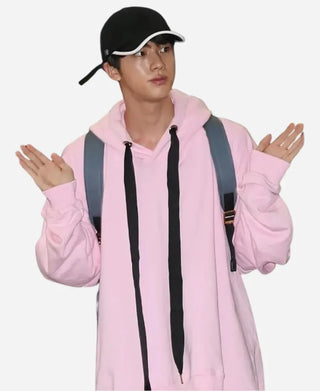 BTS Pink Jin Hoodie
