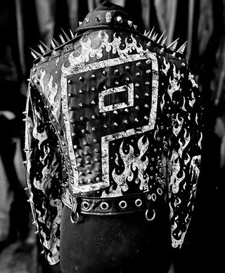 Paige Summerslam 2026 Leather Studded Jacket