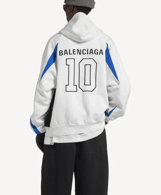 Balenciaga x NBA Oversized Zip-Up Hoodie