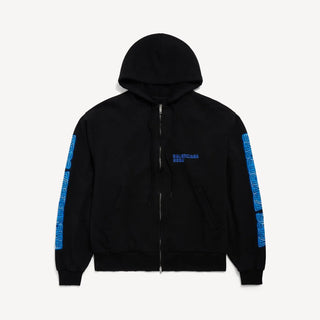 Balenciaga x SEGA Sonic The Hedgehog Oversized Zip-up Hoodie