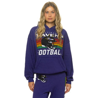 Baltimore Ravens x Aviator Nation Purple Hoodie