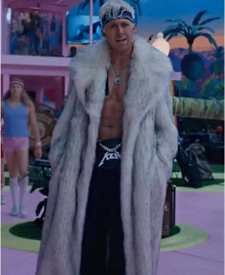 Barbie  Ryan  Gosling Fur  Ken Coat For Men & Women