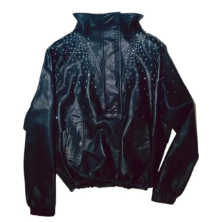 Bespoke Leather Anorak Diamond Jacket