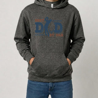 Best Dad By Par Golf Dark Grey Hoodie