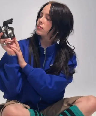 Billie Eilish Fragrance Line Classic Blue Jacket
