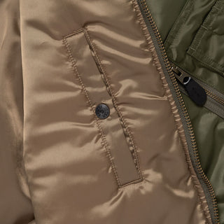 Bomber Pokeymon  humanmades x satin olive green jackets