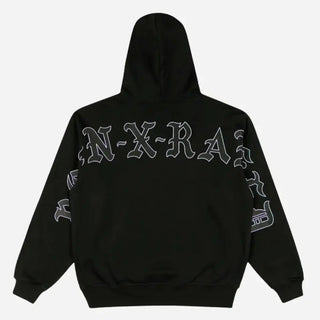 Born X Raised Arch Jumbo Black Hoodie