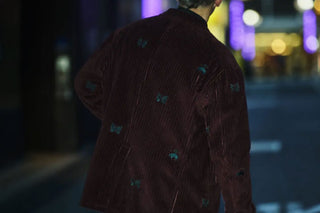 Brooks Brothers Needles Corduroy Burgundy Jacket