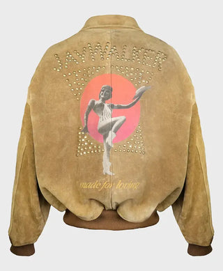 Chris Brown R&B Tour After Party 2026 Suede Jacket