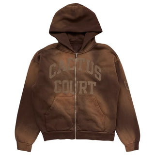 CJ X NIKE cactus court varsity zip hoodie