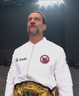 WrestleMania 42 CM Punk White Jacket