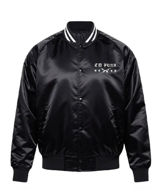 CM punk larry forever black jacket