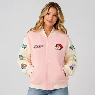 Powerpuff Cakeworthy Varsity Jacket