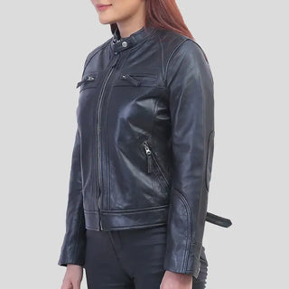 Callie Cafe Racer Jacket for Women