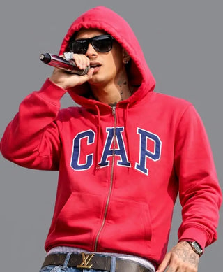 Central Cee Coachella 2026 Cap Red Hoodie